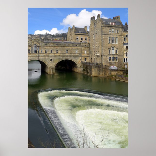 Pulteney Bridge, Bath. Poster (Framsidan)