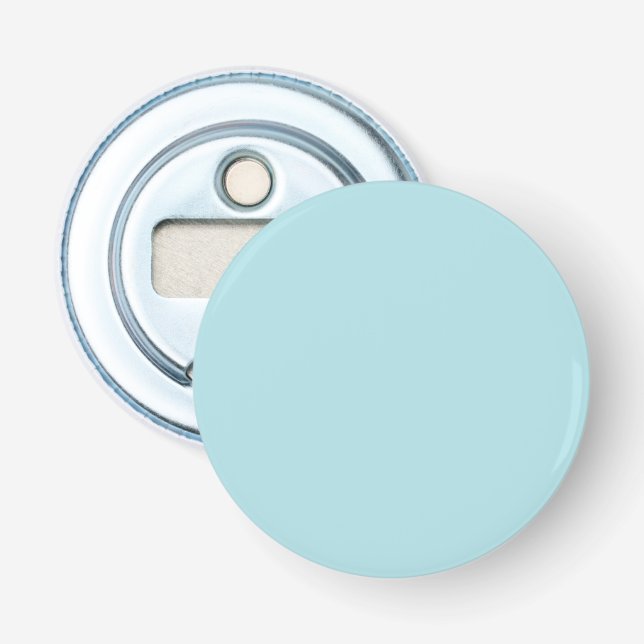 Pulver Blue B0E6 Solid Färg Design Flasköppnare (Framsidan)