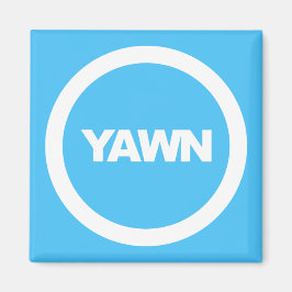 Pulver Blue Dorm Fridge Magnet