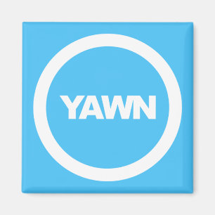 Pulver Blue Dorm Fridge Magnet