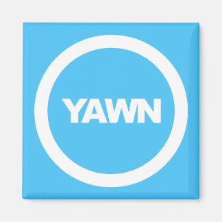 Pulver Blue Dorm Fridge Magnet