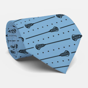 Pulver Blue Lacrosse Black Sticks & Dots Mönster Slips