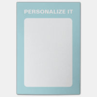 Pulver Blue Modern Personlig - mångsidig
