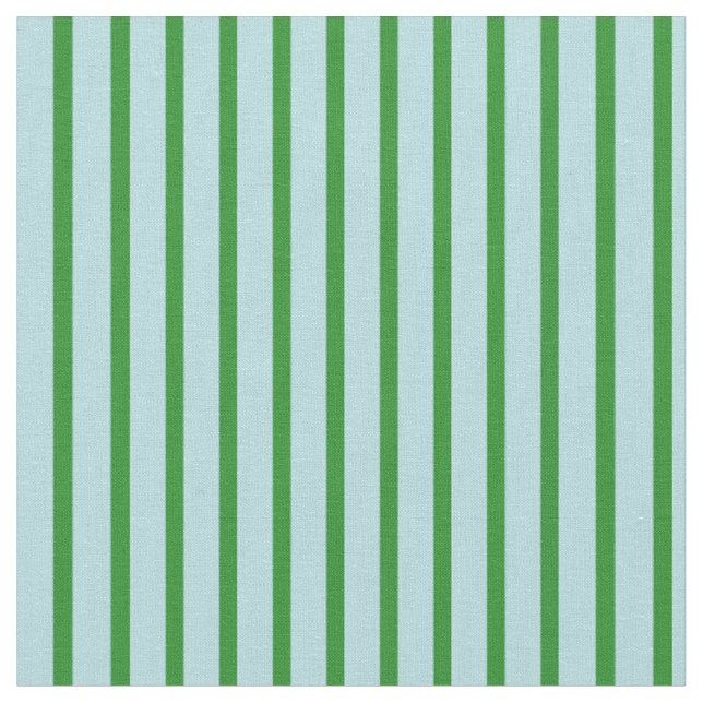 Pulver Blue och Forest Grönt Färgad Mönster Tyg (Närbild)