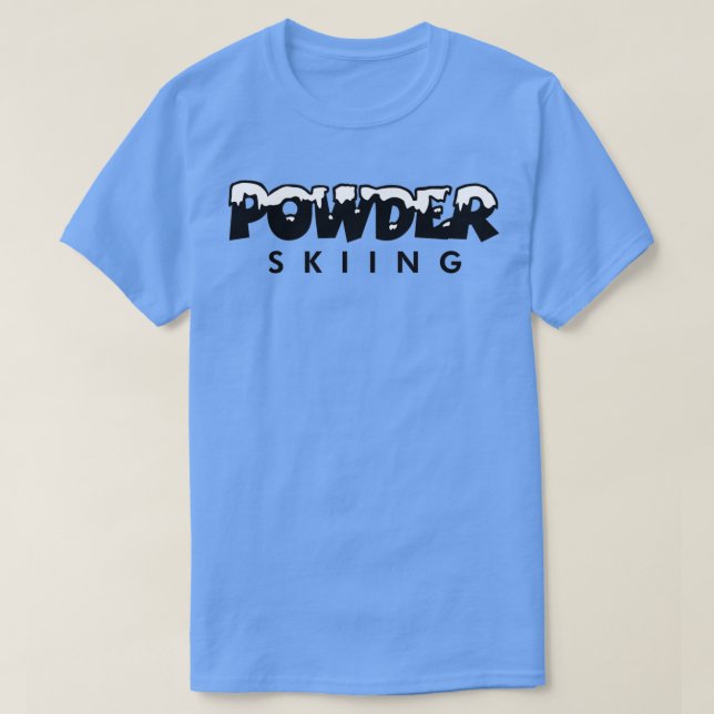 Pulver-hoppas över 2 t shirt (Design framsida)