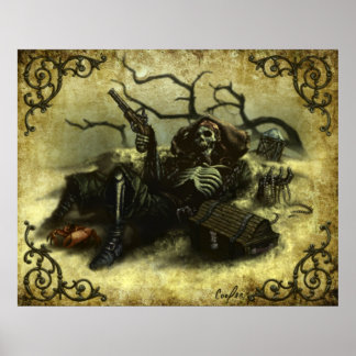 "Pulver och ben" Poster