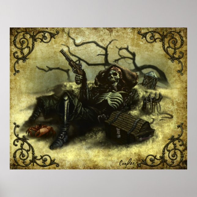 "Pulver och ben" Poster (Framsidan)