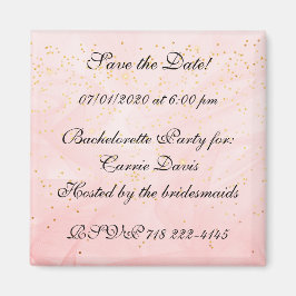 Pulver Rosa Spara datum Magnet