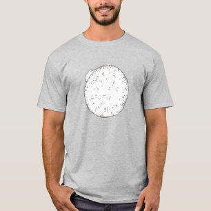 Pulveriserad Cream-Filled Donut Doughnut Shirt T