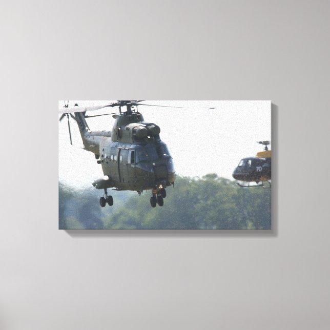 Puma helikopter canvastryck (Framsida)