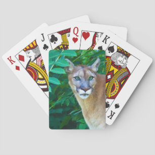 Puma i djungeln kortlek
