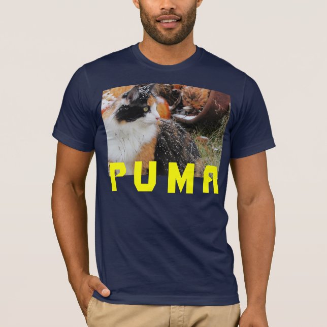 PUMA med Snö T-shirt (Framsida)