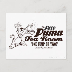 Puma Pete Tea Room Vykort