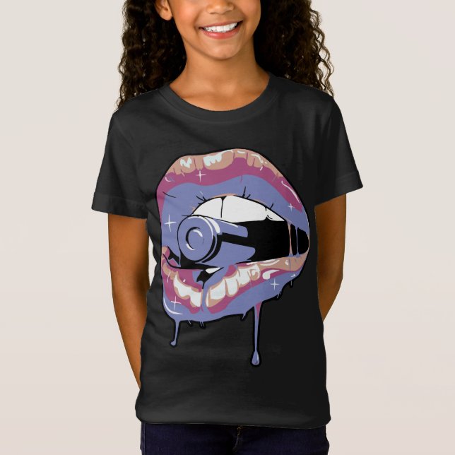 PUMA RS CURVE MARBLE AVSLAPPNAD PUMA BLACK PEACH T SHIRT (Framsida)