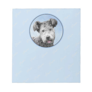 Pumi-målning - Cute Original Hund Art Anteckningsblock