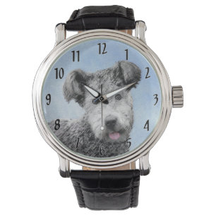 Pumi-målning - Cute Original Hund Art Armbandsur
