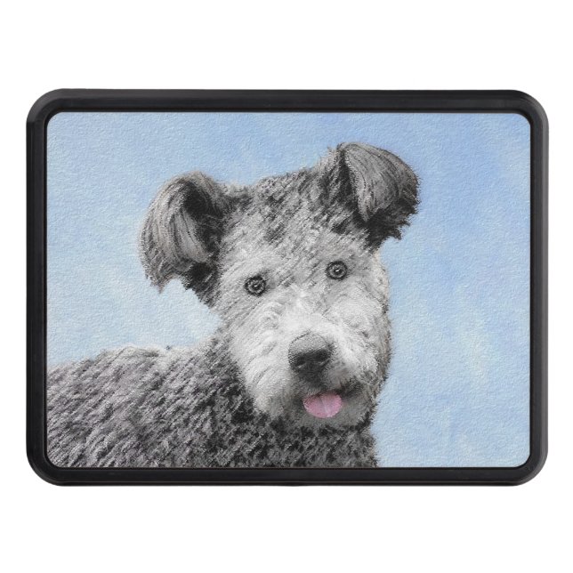 Pumi-målning - Cute Original Hund Art Dragkroksskydd (Framsidan)