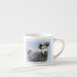Pumi-målning - Cute Original Hund Art Espressomugg