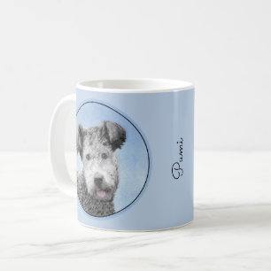Pumi-målning - Cute Original Hund Art Kaffemugg