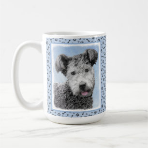 Pumi-målning - Cute Original Hund Art Kaffemugg