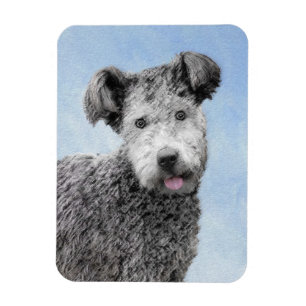 Pumi-målning - Cute Original Hund Art Magnet