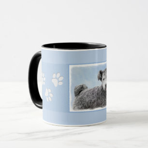 Pumi-målning - Cute Original Hund Art Mugg
