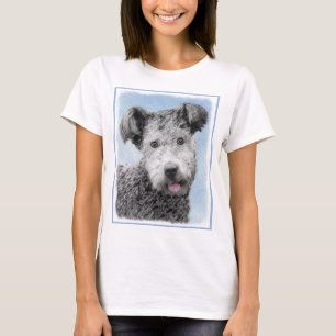 Pumi-målning - Cute Original Hund Art T Shirt