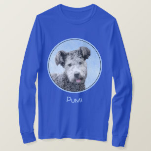 Pumi-målning - Cute Original Hund Art T Shirt