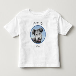 Pumi-målning - Cute Original Hund Art T Shirt