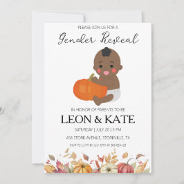 Pumkin-gender visar inbjudningar