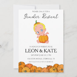 Pumkin-gender visar inbjudningar