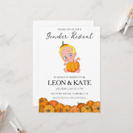 Pumkin-gender visar inbjudningar