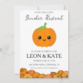 Pumkin-gender visar inbjudningar