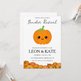 Pumkin-gender visar inbjudningar