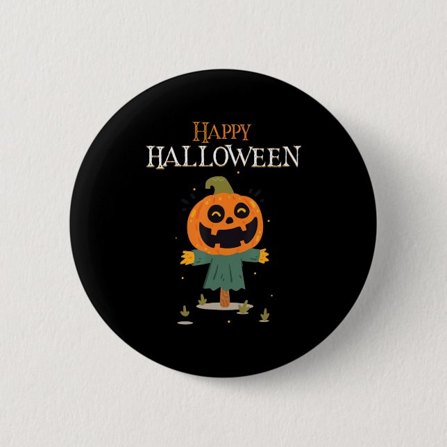 pumkin Happy halloween Knapp (Framsida)