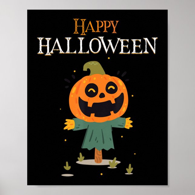 pumkin Happy halloween Poster (Framsidan)