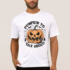 pumkin pratar om halloween t shirt