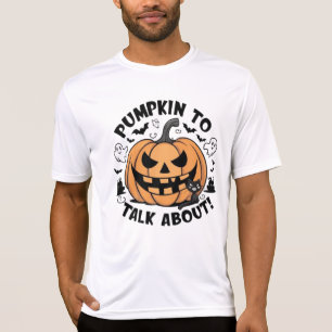 pumkin pratar om halloween t shirt