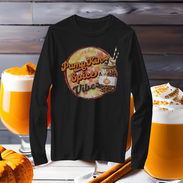 pumkin spice vibes ord art Fall Säsong T Shirt (Skapare uppladdad)