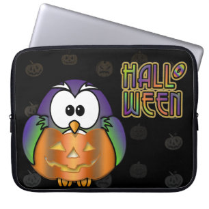 pumkin uggla laptop sleeve