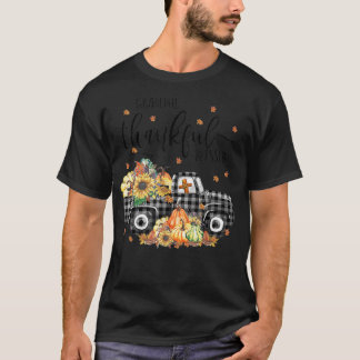 Pumkins Lastbil solrossolrostack vänlig välsignels T Shirt