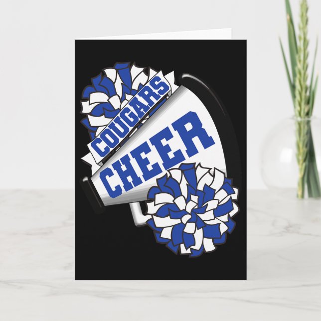 Pumor Cheer Ck Till Skolan Cheerleading Ande B  Kort (Framsida)