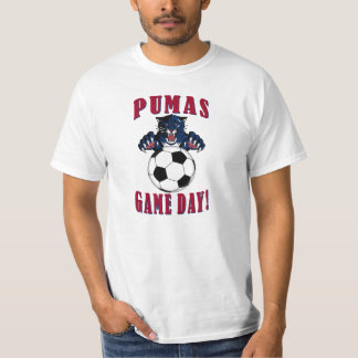 Pumor spelar dag tee