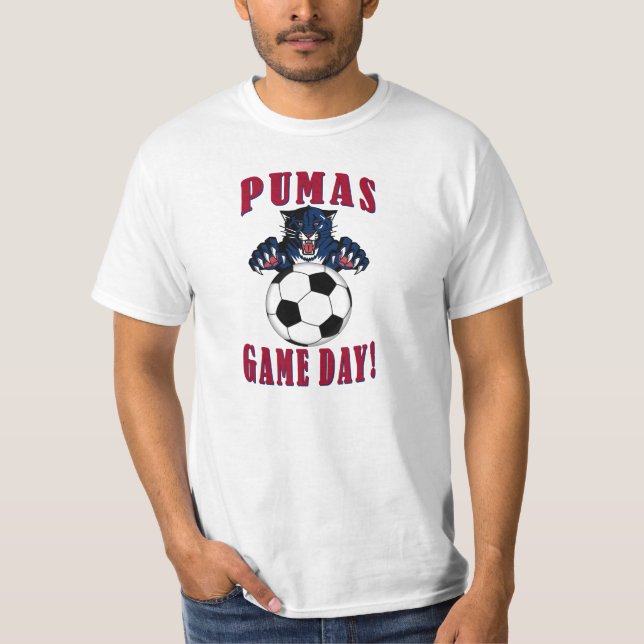 Pumor spelar dag tee shirt (Framsida)
