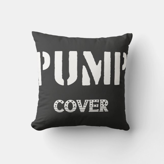 Pump Cover Gym Workout Fitness Dekorativ kudde (Framsida)