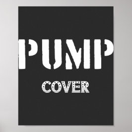 Pump Cover Gym Workout Fitness Poster