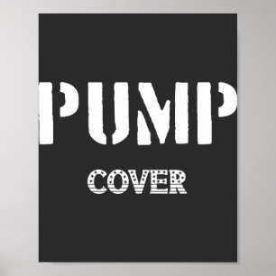 Pump Cover Gym Workout Fitness Poster