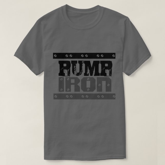 PUMP JÄRN T-Shirt (Design framsida)