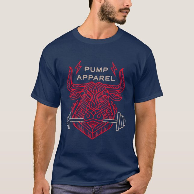 Pump Kläder T Shirt (Framsida)