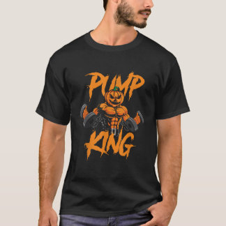 Pump Kung Halloween Gym-workout Lyfts Pumpkin Pu T Shirt